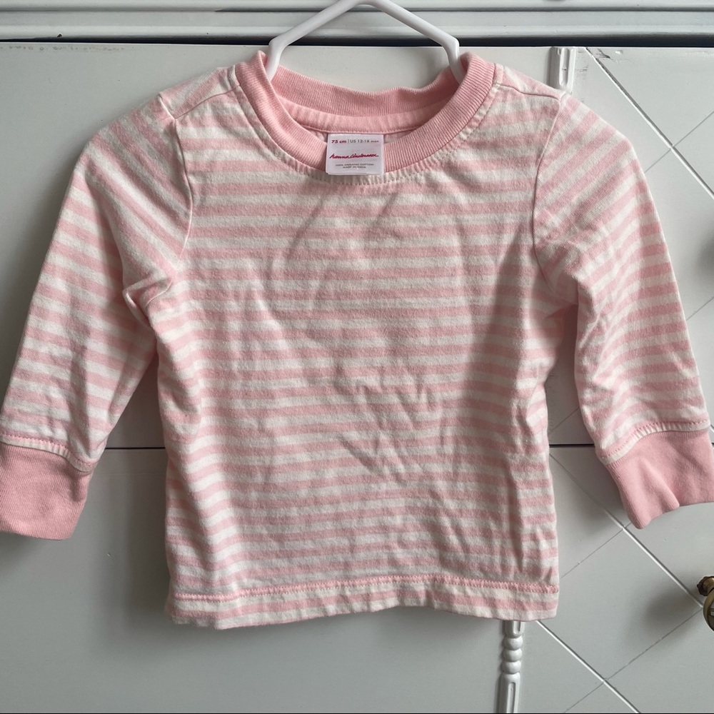 Hanna Andersson Baby Girl Long Sleeve Shirt